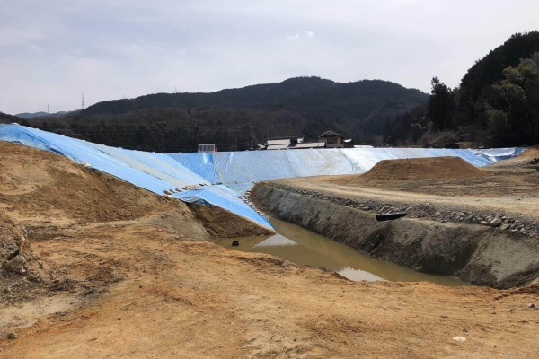 県営まんのう地区上所池改修その１工事/重成土建