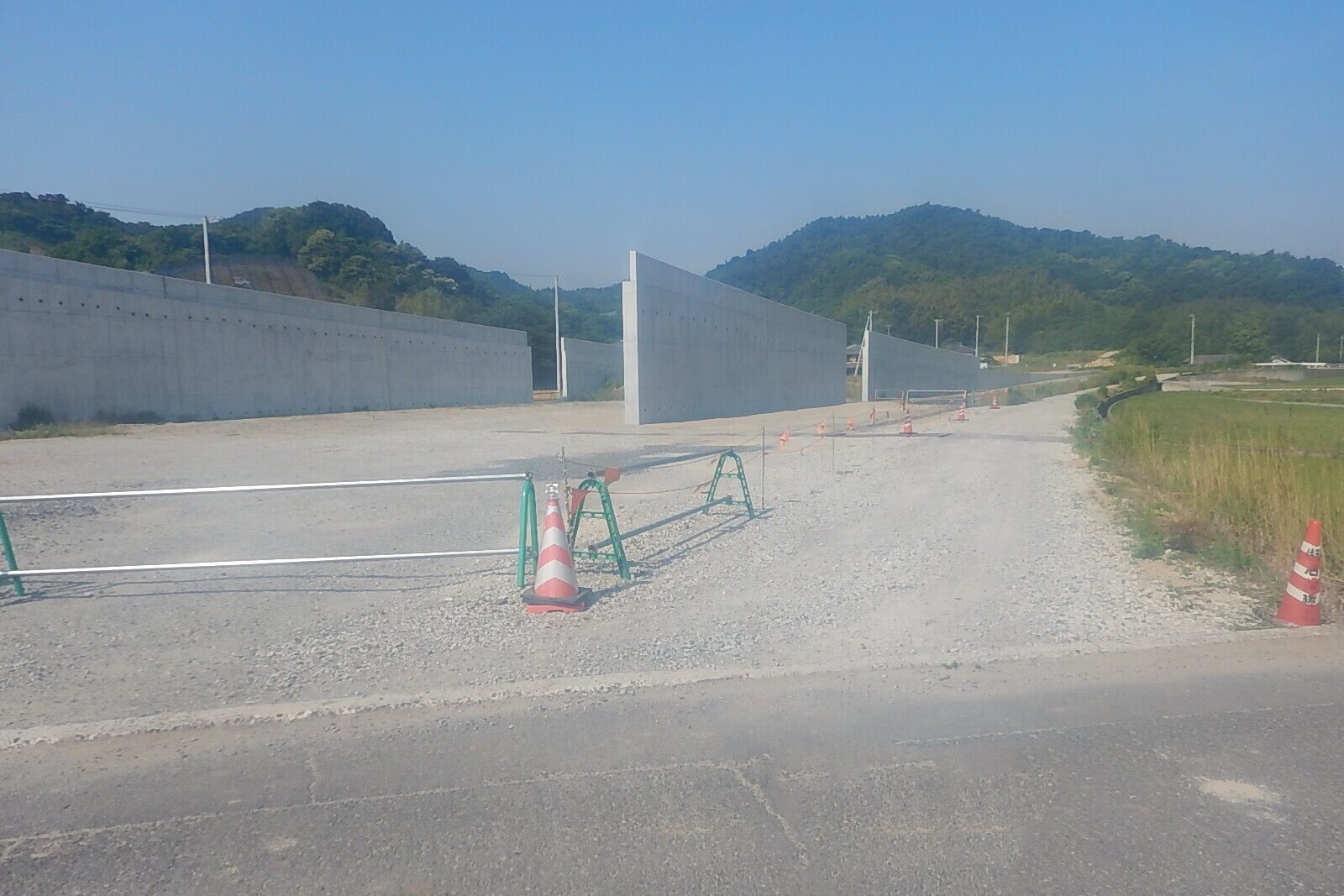 県道丸亀詫間豊浜線/重成土建