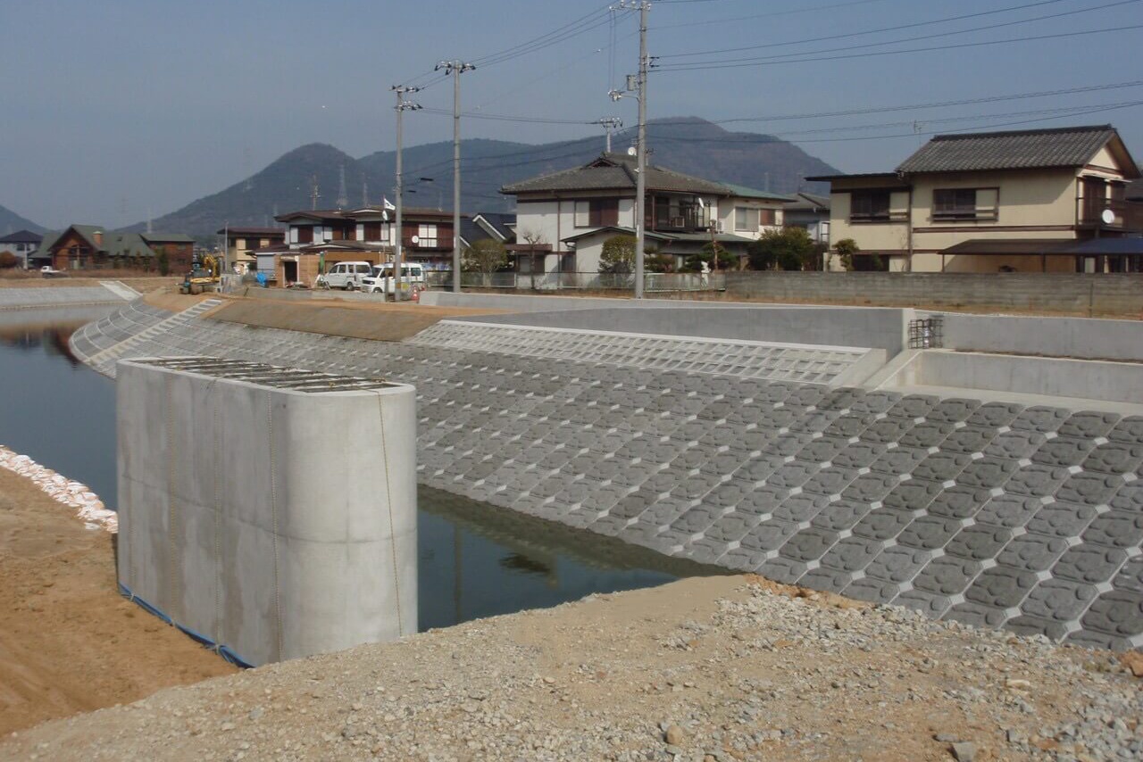 広域河川　大束川改修工事/重成土建